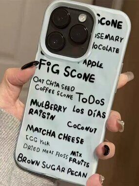 Artistic Text Phone Case